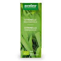 Purasana Citronella olie bio 10 Milliliter