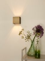 Lucide Xio wandlamp 10x10cm G9 bruin