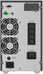 PowerWalker VFI 3000 TG Dubbele conversie (online) 3 kVA 2700 W 5 AC-uitgang(en)