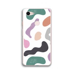 Memphis Shapes: Google Pixel 3 XL Transparant Hoesje