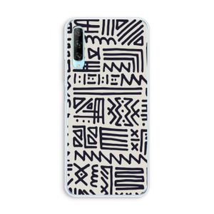 Marrakech print: Huawei P Smart Pro Transparant Hoesje