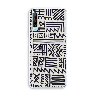 Marrakech print: Huawei P Smart Pro Transparant Hoesje