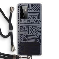 Marrakech print: Samsung Galaxy A72 5G Transparant Hoesje met koord