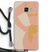 Bikini body: Samsung Galaxy A3 (2016) Transparant Hoesje met koord
