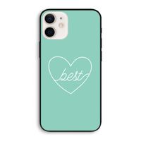 Best heart pastel: iPhone 12 Pro Biologisch afbreekbaar hoesje