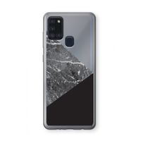 Combinatie marmer: Samsung Galaxy A21s Transparant Hoesje