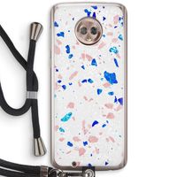 Terrazzo N°6: Motorola Moto G6 Transparant Hoesje met koord
