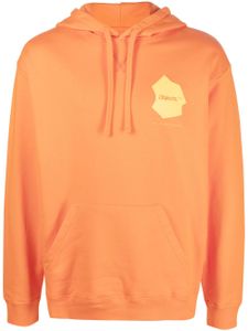 OBJECTS IV LIFE hoodie à logo imprimé - Orange