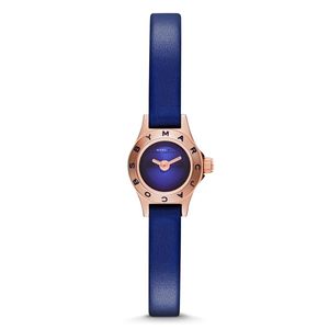 Horlogeband Marc by Marc Jacobs MBM8641 Leder Blauw 7mm