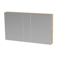 Spiegelkast Tiger S-line 120 cm Met 2 Deuren Naturel Eik