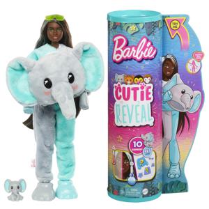 Mattel Barbie Cutie Reveal Jungle - Olifant pop