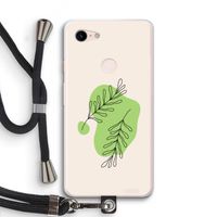 Beleaf in you: Pixel 3 XL Transparant Hoesje met koord