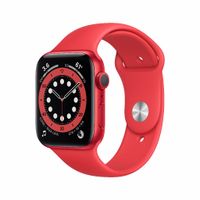 Refurbished Watch Series 6 40MM Rood Sportbandje Licht gebruikt Nee (marge product)