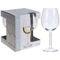 Excellent Houseware wijnglas 43cm set van 4 Excellent Houseware wijnglas 43cm set van 4