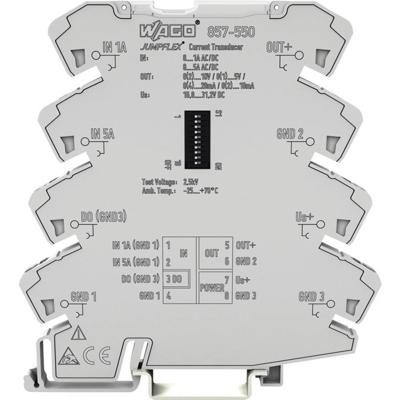 WAGO 857-550 Stroommeetomvormer ~/= 0 - 1 A, 0 - 5 A