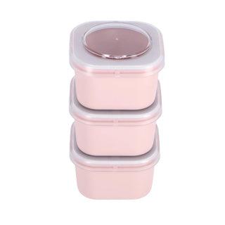 Sunware sigma home lunchbakjes set van 3 roze