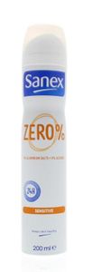 Deodorant spray zero % sensitive