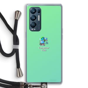 Win98: Oppo Find X3 Neo Transparant Hoesje met koord