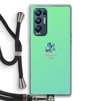 Win98: Oppo Find X3 Neo Transparant Hoesje met koord
