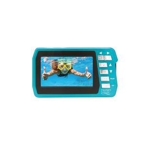 Aquapix W3048-I Edge Iceblue Digitale camera 48 Mpix Ice, Blue Onderwatercamera, Frontdisplay