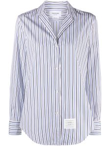 Thom Browne chemise à rayures - Blanc