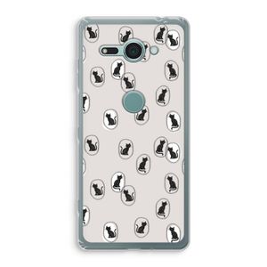 Miauw: Sony Xperia XZ2 Compact Transparant Hoesje