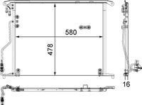 Condensor, airconditioning AC334000S