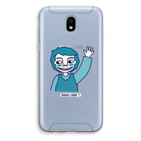 Zwaai: Samsung Galaxy J5 (2017) Transparant Hoesje