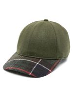 Barbour casquette à carreaux - Vert