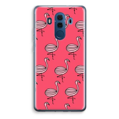 Flamingo: Huawei Mate 10 Pro Transparant Hoesje