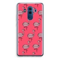 Flamingo: Huawei Mate 10 Pro Transparant Hoesje