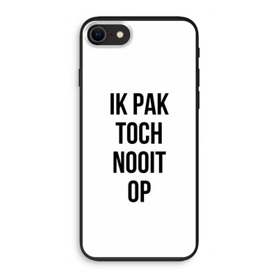 Ik pak nooit op: iPhone 8 Biologisch afbreekbaar hoesje