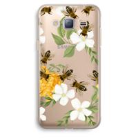 No flowers without bees: Samsung Galaxy J3 (2016) Transparant Hoesje - thumbnail