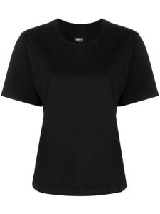 MM6 Maison Margiela short-sleeved cotton T-shirt - Noir