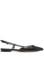 Gianvito Rossi ballerines Ribbon Sling 05 - Noir