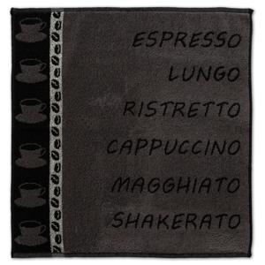 DDDDD Keukendoek Ristretto 50x55cm - anthracite - set van 6