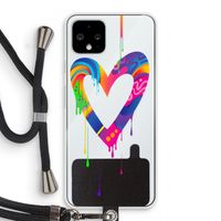 Melts My Heart: Pixel 4 Transparant Hoesje met koord