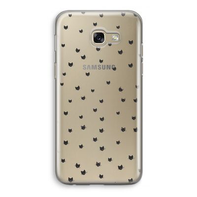 Kleine kattenkopjes: Samsung Galaxy A5 (2017) Transparant Hoesje