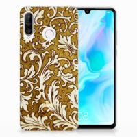 Siliconen Hoesje Huawei P30 Lite Barok Goud