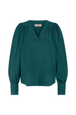 Emmarie top - bottle green - 13171