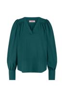 Emmarie top - bottle green - 13171