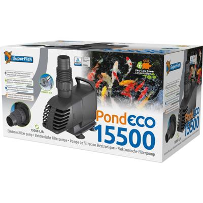 Superfish Pond Eco 15500-130w Vijverpomp - 15000 L/u en 6.5m Hoogte, Energiezuinig