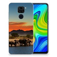 Xiaomi Redmi Note9 TPU Hoesje Olifanten