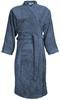 The One Towelling TH1030 Classic Bathrobe - Denim Faded - S/M