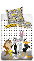 Looney Tunes Dekbedovertrek 140 x 200 cm Katoen - thumbnail