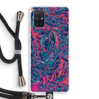 Sleeping Dreams: Samsung Galaxy A71 Transparant Hoesje met koord