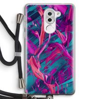 Pink Clouds: Honor 6X Transparant Hoesje met koord