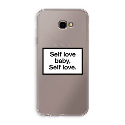 Self love: Samsung Galaxy J4 Plus Transparant Hoesje