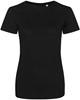 Just Cool JT001F Women´s Tri-Blend T - Solid Black - XXL