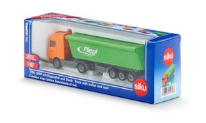 SIKU Super - Vrachtwagen met kipoplegger en dak modelvoertuig